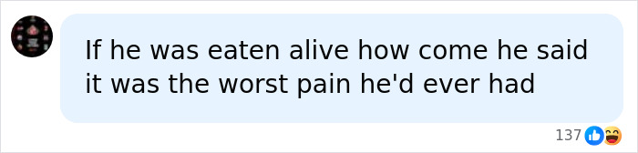 Man Lets A Giant Snake Try To Swallow Him, Says A Much Smaller Animal Hurt Far More Man Lets A Giant Snake Try To Swallow Him, Says A Much Smaller Animal Hurt Far More