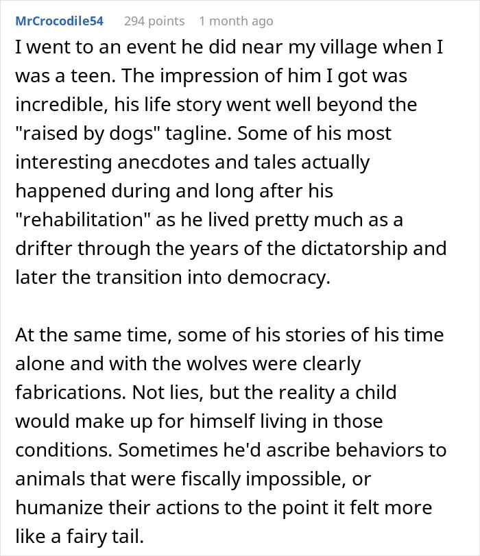 Raised By Wolves After Being Sold As A Kid, Marcos Rodríguez Pantoja Bids Farewell To The World At 80 Raised By Wolves After Being Sold As A Kid, Marcos Rodríguez Pantoja Bids Farewell To The World At 80
