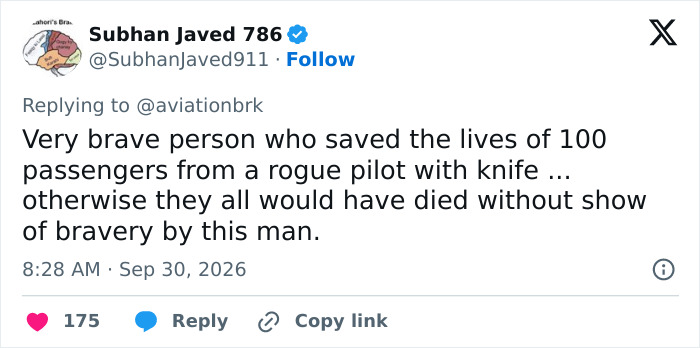 Chilling New Details Emerge After Co-Pilot Stabbed Pilot Mid-Flight, As ‘Hero’ Passenger Breaks Silence