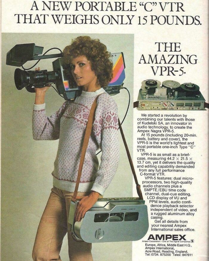 75 Fascinating Vintage Products That Were The Jam Back In The Day, But Now Look Very Odd