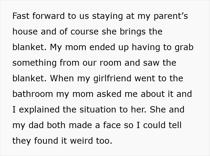 Man Comes To The Internet To Complain About GF&rsquo;s Attachment To Her Blanket, She Gives A Savage Response