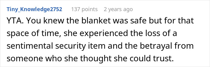 Man Comes To The Internet To Complain About GF&rsquo;s Attachment To Her Blanket, She Gives A Savage Response