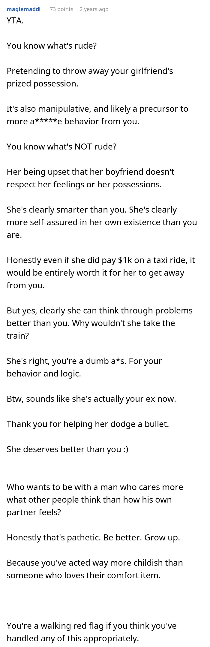 Man Comes To The Internet To Complain About GF&rsquo;s Attachment To Her Blanket, She Gives A Savage Response