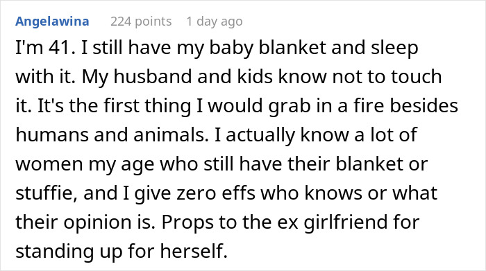 Man Comes To The Internet To Complain About GF&rsquo;s Attachment To Her Blanket, She Gives A Savage Response