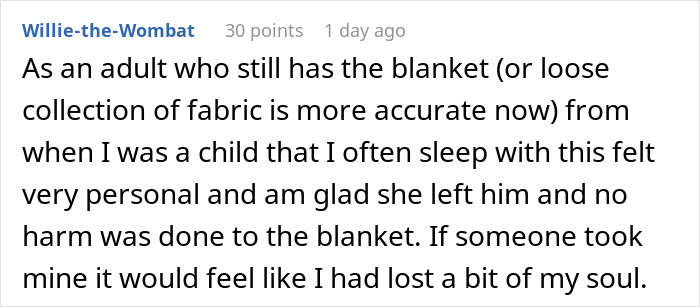 Man Comes To The Internet To Complain About GF&rsquo;s Attachment To Her Blanket, She Gives A Savage Response