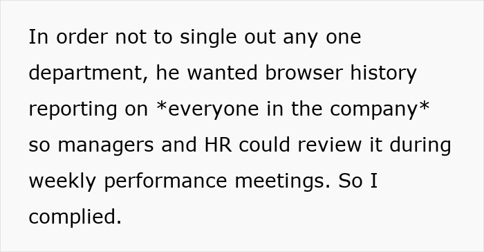 Boss Is Furious When Employee Productivity Check Includes His Own Browsing History Which Is &ldquo;Spectacular&rdquo;