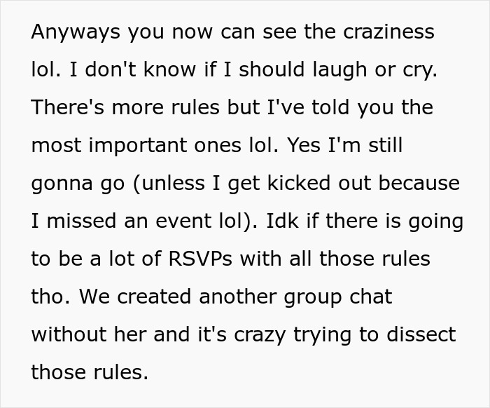 Bridezilla’s Wedding Rules Make Absolutely No Sense, Guest Wonders What Is Even Going On Bridezilla’s Wedding Rules Make Absolutely No Sense, Guest Wonders What Is Even Going On
