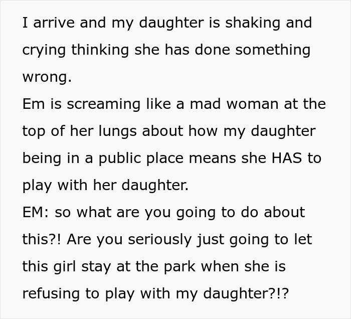 Woman Decides To Move After Unhinged Mom Invents A Law And Calls The Police On Her 10YO Daughter Woman Decides To Move After Unhinged Mom Invents A Law And Calls The Police On Her 10YO Daughter
