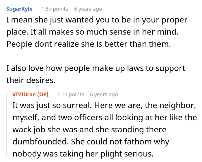 Woman Decides To Move After Unhinged Mom Invents A Law And Calls The Police On Her 10YO Daughter Woman Decides To Move After Unhinged Mom Invents A Law And Calls The Police On Her 10YO Daughter