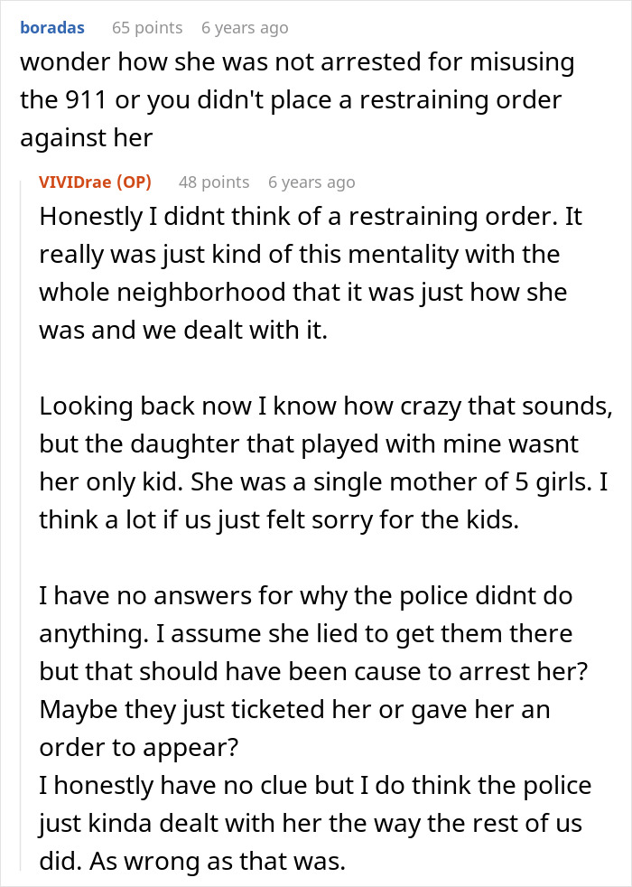 Woman Decides To Move After Unhinged Mom Invents A Law And Calls The Police On Her 10YO Daughter Woman Decides To Move After Unhinged Mom Invents A Law And Calls The Police On Her 10YO Daughter