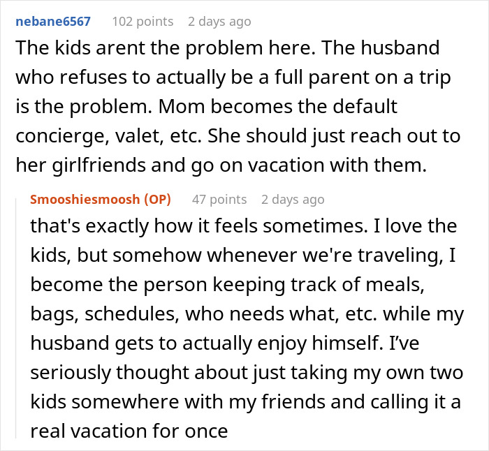 Wife Says No To Husband&rsquo;s Plan To Bring His Former Stepkids On Their Florida Vacation, He Gets Mad