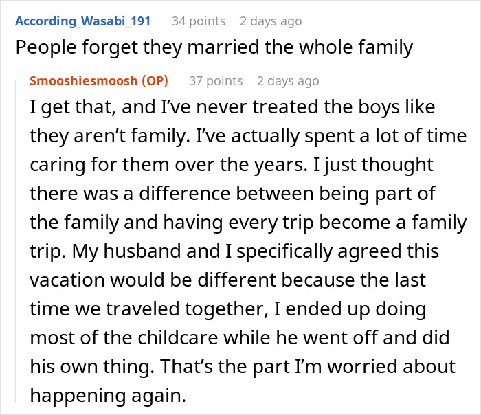 Wife Says No To Husband&rsquo;s Plan To Bring His Former Stepkids On Their Florida Vacation, He Gets Mad