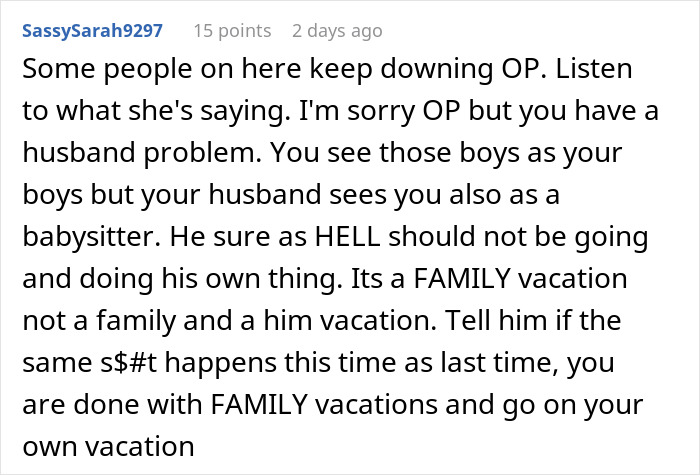 Wife Says No To Husband&rsquo;s Plan To Bring His Former Stepkids On Their Florida Vacation, He Gets Mad