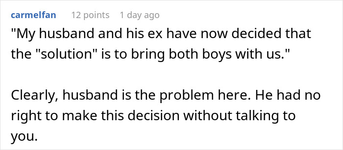 Wife Says No To Husband&rsquo;s Plan To Bring His Former Stepkids On Their Florida Vacation, He Gets Mad