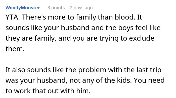 Wife Says No To Husband&rsquo;s Plan To Bring His Former Stepkids On Their Florida Vacation, He Gets Mad