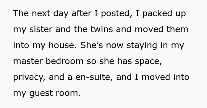 Sis Comes To Aid Postpartum Mom With Household Chores, BIL Says Wife Should Handle It Herself