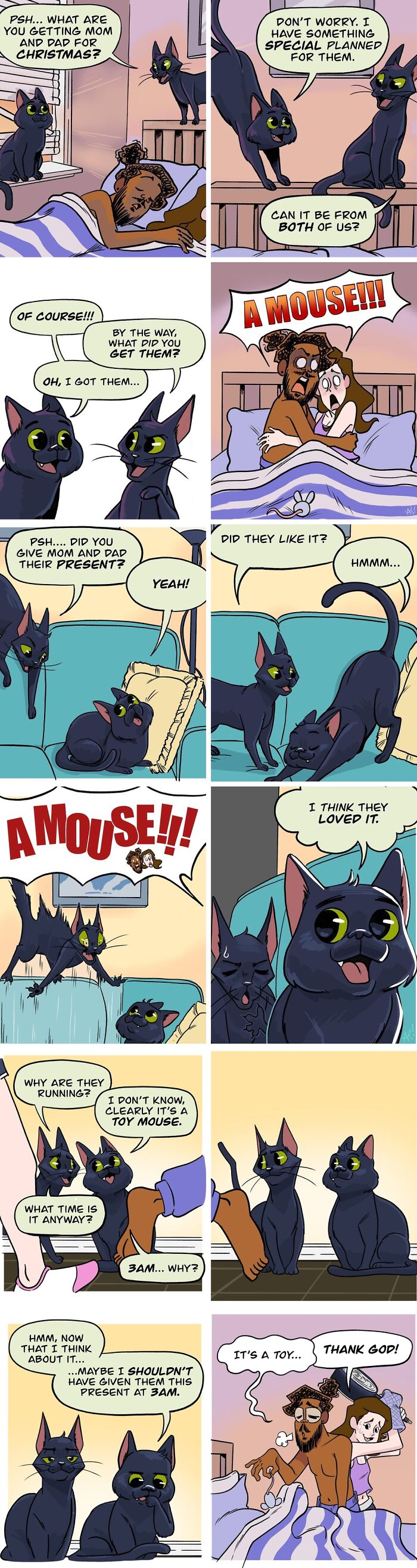 This Artist Created 22 Funny Comics About Life With His Girlfriend And Two Black Cats This Artist Created 22 Funny Comics About Life With His Girlfriend And Two Black Cats