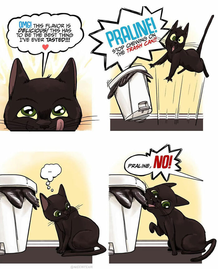 This Artist Created 22 Funny Comics About Life With His Girlfriend And Two Black Cats This Artist Created 22 Funny Comics About Life With His Girlfriend And Two Black Cats