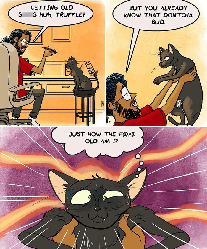 This Artist Created 22 Funny Comics About Life With His Girlfriend And Two Black Cats This Artist Created 22 Funny Comics About Life With His Girlfriend And Two Black Cats