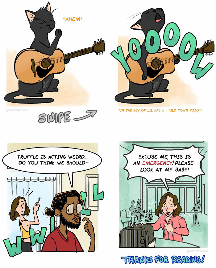 This Artist Created 22 Funny Comics About Life With His Girlfriend And Two Black Cats This Artist Created 22 Funny Comics About Life With His Girlfriend And Two Black Cats