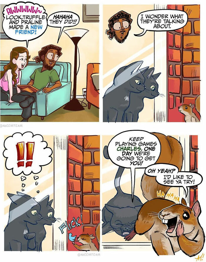 This Artist Created 22 Funny Comics About Life With His Girlfriend And Two Black Cats This Artist Created 22 Funny Comics About Life With His Girlfriend And Two Black Cats