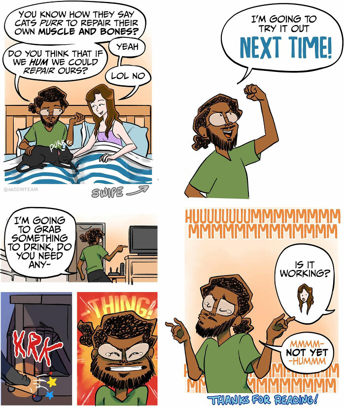 This Artist Created 22 Funny Comics About Life With His Girlfriend And Two Black Cats This Artist Created 22 Funny Comics About Life With His Girlfriend And Two Black Cats
