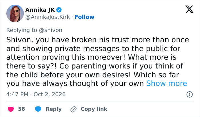 Shivon Zilis Sparks Furious Backlash After Airing Her Breakup With Elon Musk In A Bombshell Post