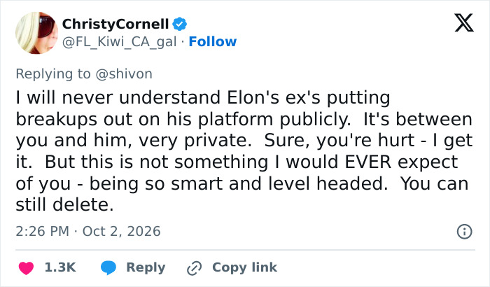 Shivon Zilis Sparks Furious Backlash After Airing Her Breakup With Elon Musk In A Bombshell Post