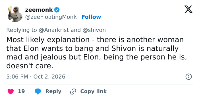 Shivon Zilis Sparks Furious Backlash After Airing Her Breakup With Elon Musk In A Bombshell Post