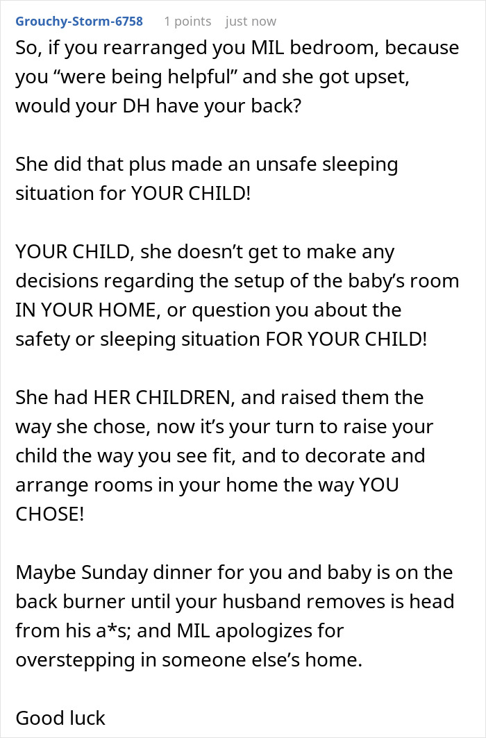 Woman Asks MIL To Babysit For 2 Hours, Can’t Recognize The Nursery When She Comes Back Woman Asks MIL To Babysit For 2 Hours, Can’t Recognize The Nursery When She Comes Back