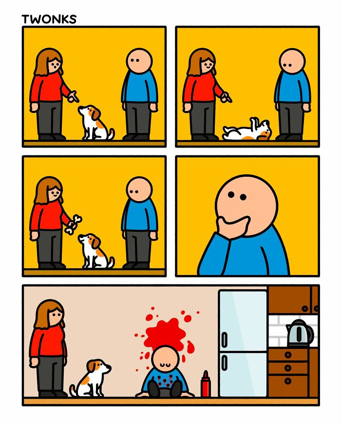 23 Funny Comics By Steve Nelson Featuring Dogs Being Dogs 23 Funny Comics By Steve Nelson Featuring Dogs Being Dogs