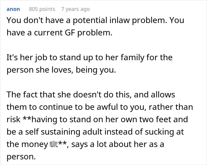 Guy Can’t Handle Being With Girlfriend’s Rich Family Who Thinks He’s A Complete Loser