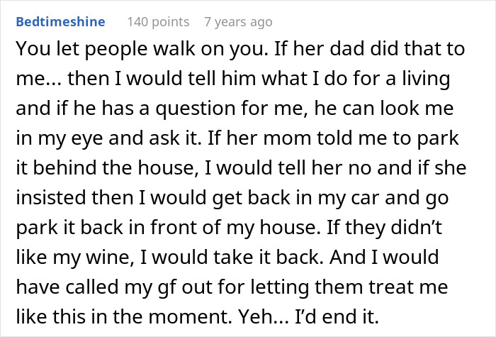 Guy Can’t Handle Being With Girlfriend’s Rich Family Who Thinks He’s A Complete Loser