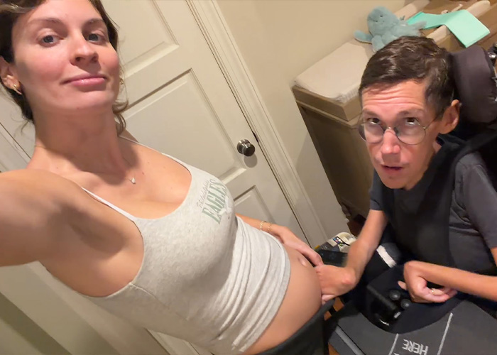 Interabled Couple’s New Pregnancy Video Captures Emotional Milestone Husband Feared His Disability Could Prevent Interabled Couple’s New Pregnancy Video Captures Emotional Milestone Husband Feared His Disability Could Prevent