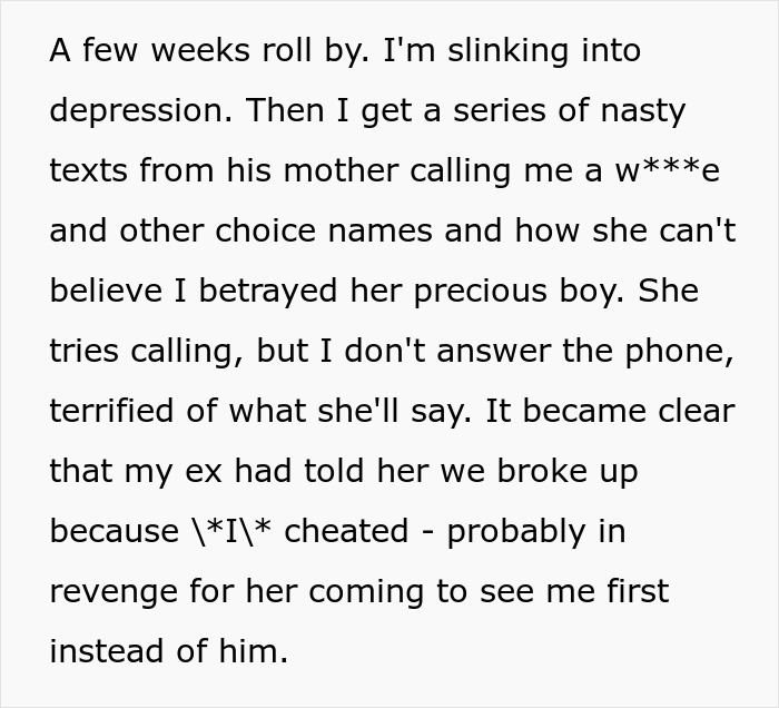 Woman Takes Petty Revenge Against Ex-Fiancé Who Lied About The Real Reason Their Engagement Fell Apart Woman Takes Petty Revenge Against Ex-Fiancé Who Lied About The Real Reason Their Engagement Fell Apart