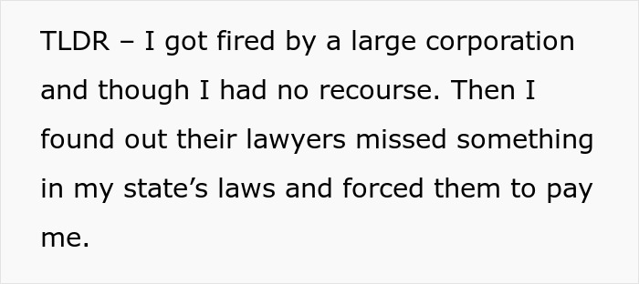 Company’s High-Priced Lawyers Overlook One Clause In Their Own Handbook, And Fired Worker Cashes In