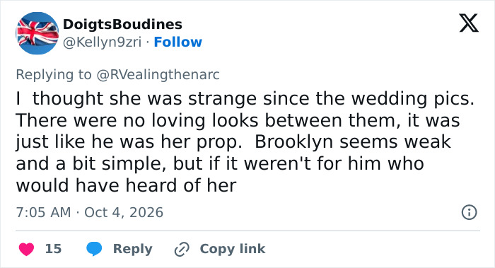 Nicola And Brooklyn Beckham&rsquo;s Marriage Comes Under Scrutiny As Viewers Notice Odd Detail In Viral Clip