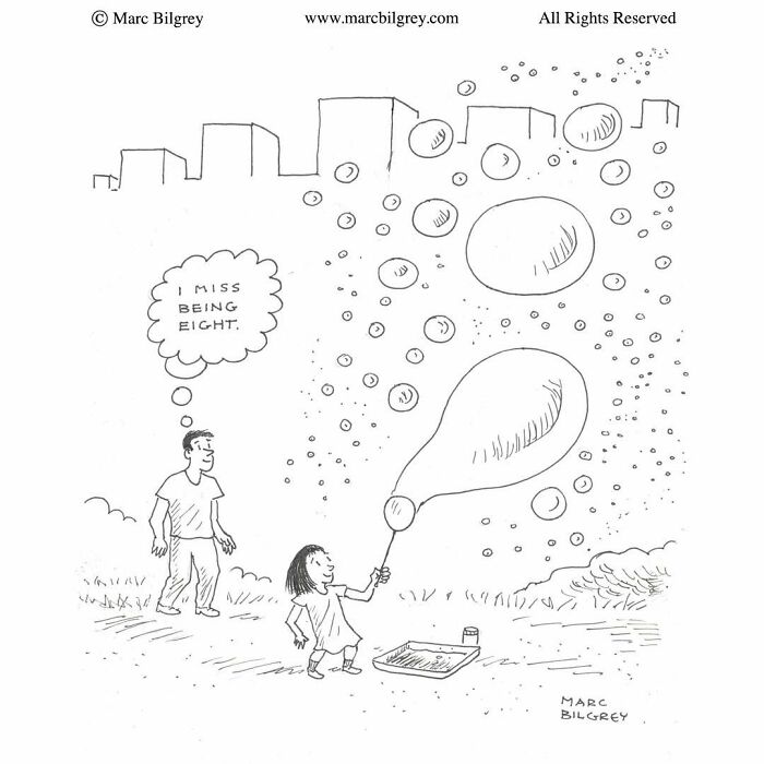 In Just One Panel, Marc Bilgrey Delivers 37 New Cartoons Packed With Sharp Wit And Humor