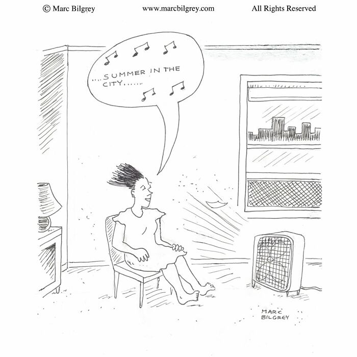 In Just One Panel, Marc Bilgrey Delivers 37 New Cartoons Packed With Sharp Wit And Humor