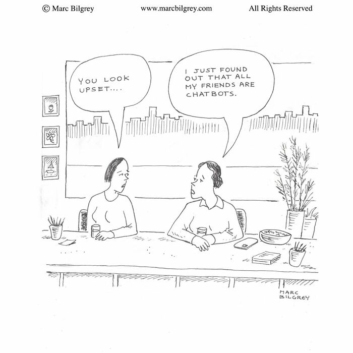 In Just One Panel, Marc Bilgrey Delivers 37 New Cartoons Packed With Sharp Wit And Humor