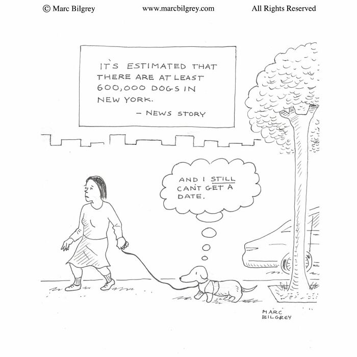 In Just One Panel, Marc Bilgrey Delivers 37 New Cartoons Packed With Sharp Wit And Humor
