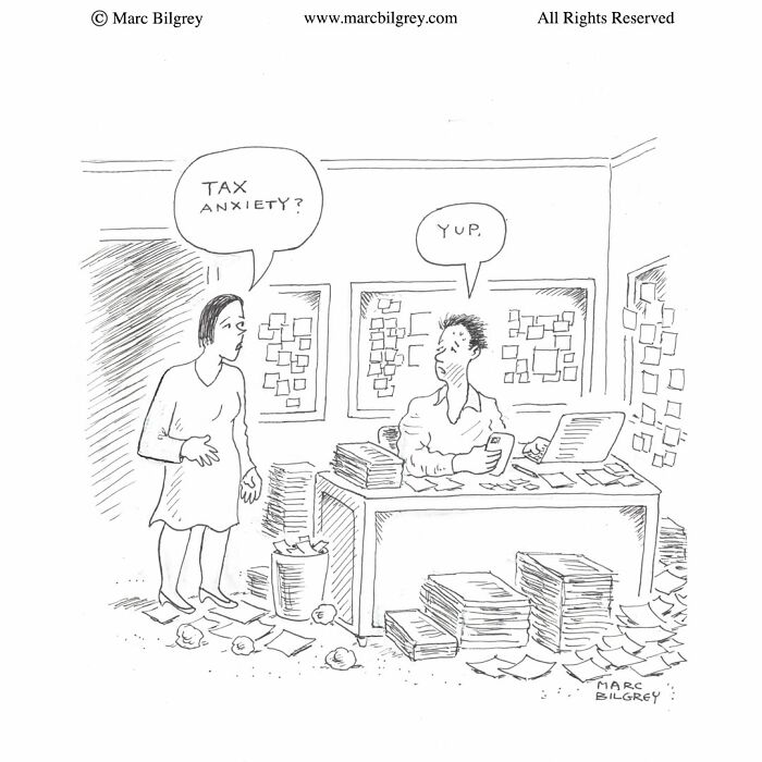 In Just One Panel, Marc Bilgrey Delivers 37 New Cartoons Packed With Sharp Wit And Humor