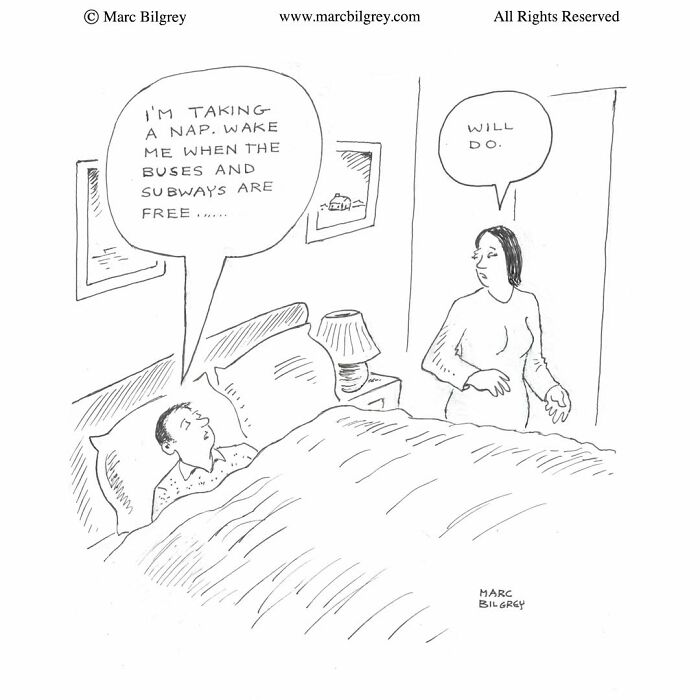 In Just One Panel, Marc Bilgrey Delivers 37 New Cartoons Packed With Sharp Wit And Humor
