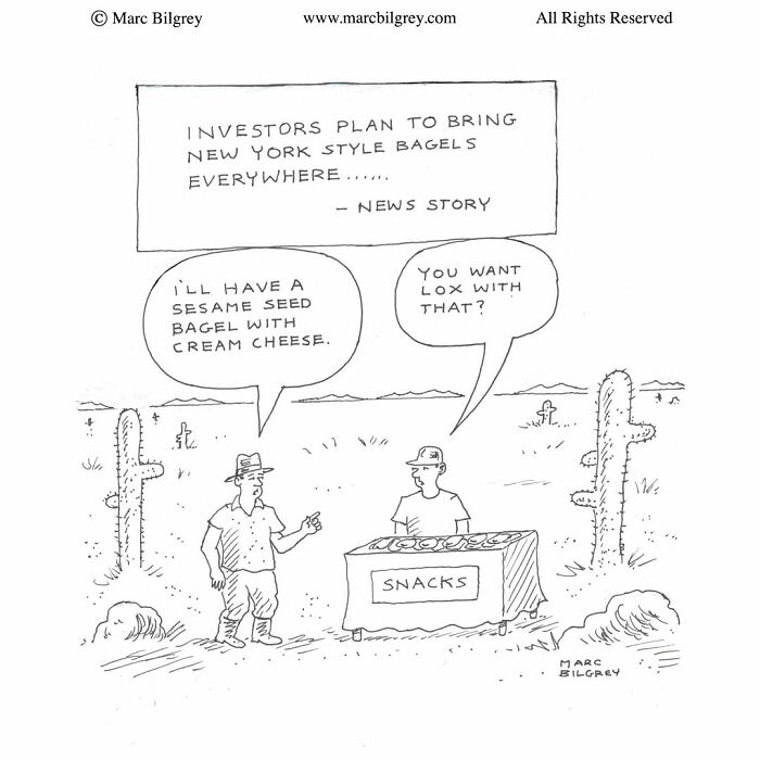 In Just One Panel, Marc Bilgrey Delivers 37 New Cartoons Packed With Sharp Wit And Humor