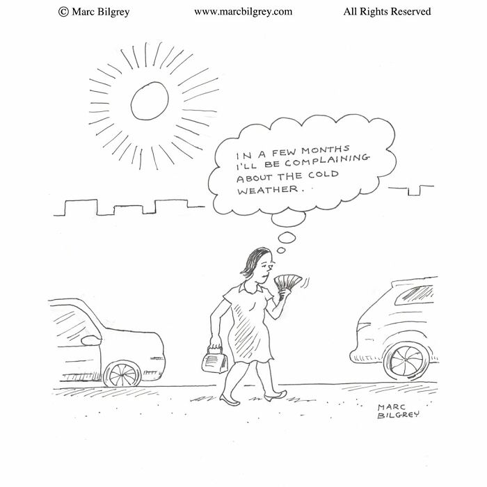 In Just One Panel, Marc Bilgrey Delivers 37 New Cartoons Packed With Sharp Wit And Humor