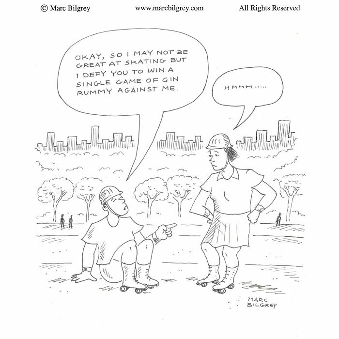 In Just One Panel, Marc Bilgrey Delivers 37 New Cartoons Packed With Sharp Wit And Humor