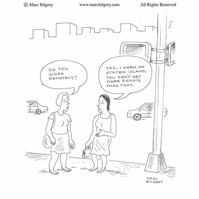 In Just One Panel, Marc Bilgrey Delivers 37 New Cartoons Packed With Sharp Wit And Humor