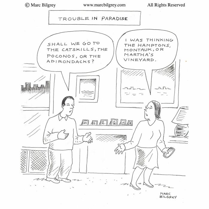 In Just One Panel, Marc Bilgrey Delivers 37 New Cartoons Packed With Sharp Wit And Humor