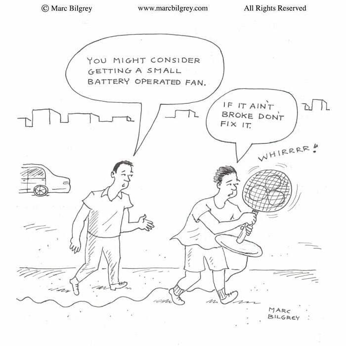 In Just One Panel, Marc Bilgrey Delivers 37 New Cartoons Packed With Sharp Wit And Humor