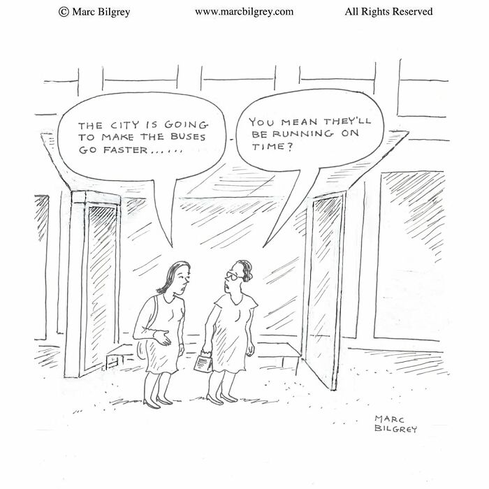 In Just One Panel, Marc Bilgrey Delivers 37 New Cartoons Packed With Sharp Wit And Humor
